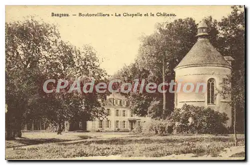 Cartes postales Dangeau Boutonvilliers La Chapelle Et Le Chateau