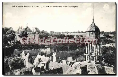 Ansichtskarte AK Nogent Le Roi Vue Sur Le Chateau Prise Du Campanile