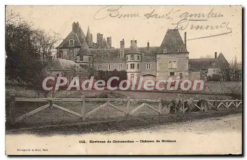 Cartes postales Chateaudun Chateau De Moleans