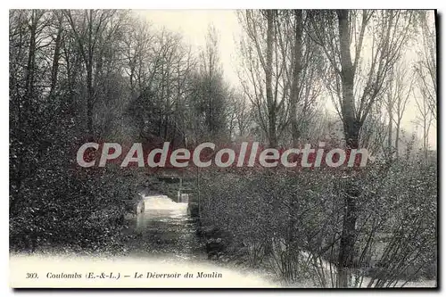 Cartes postales Coulombs Le Deversoir Du Moulin