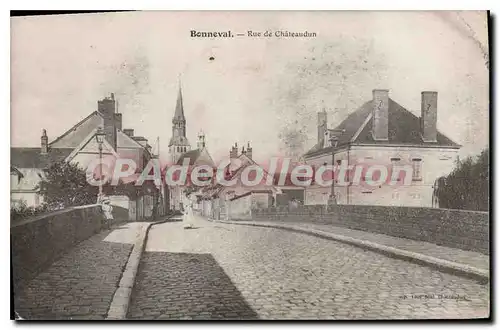 Cartes postales Bonneval Rue De Chateaudun