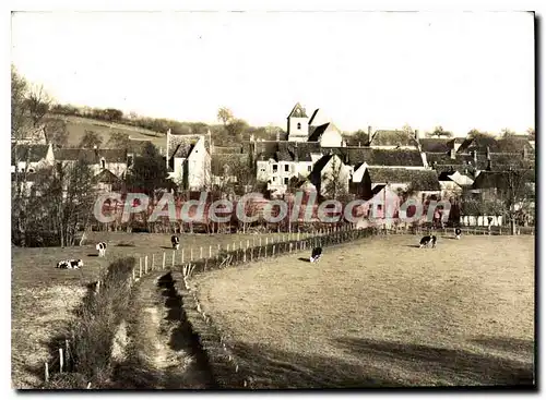 Cartes postales moderne Souance Au Perche Panorama Pris De La Gare