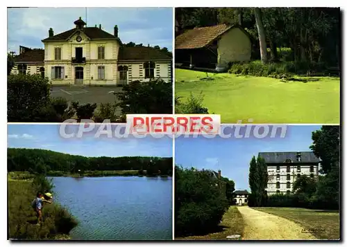 Moderne Karte Pierres La Mairie Les Etangs Vieux Lavoir moulin