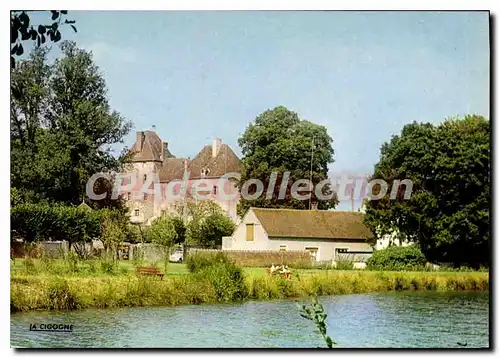 Cartes postales moderne Senonches Le Chateau Vu Du Parc