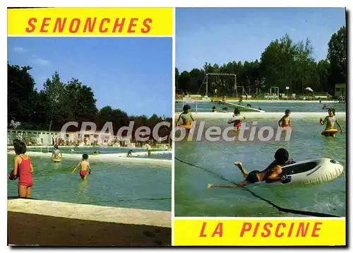 Cartes postales moderne Senonches La Piscine