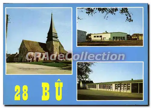 Cartes postales moderne Bu L'Eglise Le Groupe Scolaire