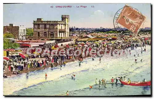 Cartes postales Le Grau Du Roi La Plage