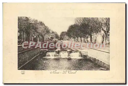 Cartes postales Nimes Le Canal