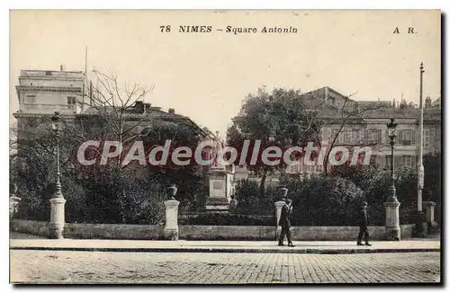 Cartes postales Nimes Square Antonin