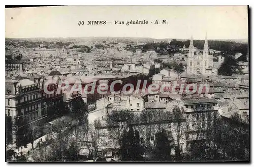 Cartes postales Nimes Vue Generale