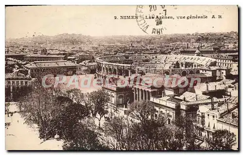 Cartes postales Nimes Les Agenes Vue Generale