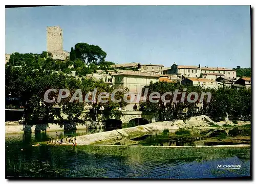 Cartes postales moderne Sommieres L'Ecluse Du Moulin De La Grave