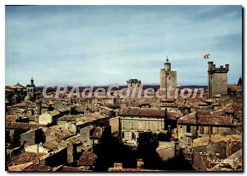 Cartes postales moderne Uzes Vue Generale