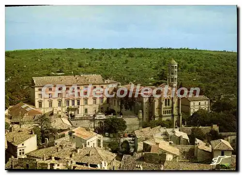 Moderne Karte Uzes Les Toits De La Vieille Ville