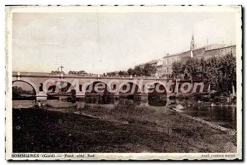 Cartes postales Sommieres Pont Cote Sud