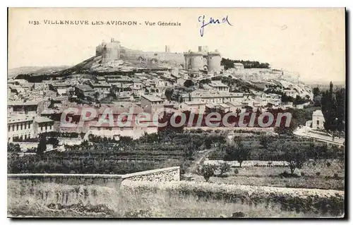 Cartes postales Villeneuve Les Avignon Vue Generale