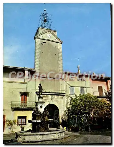 Cartes postales moderne Connaux L'Horloge Et La Fontaine