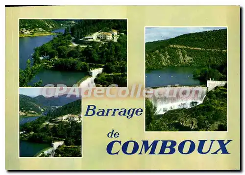 Cartes postales moderne Barrage De Comboux