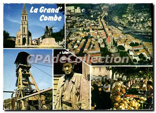 Cartes postales moderne La GRANDE Combe Vue Aeriene