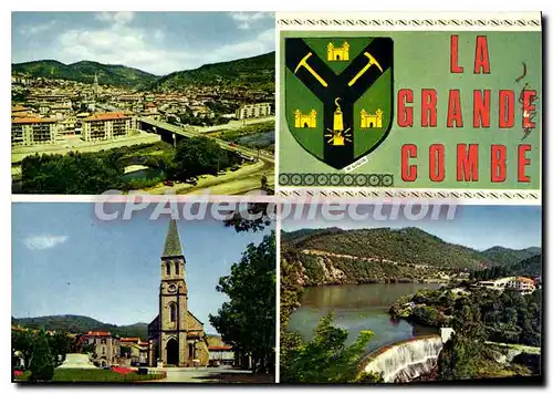 Cartes postales moderne La GRANDE COMBE Vues diverses
