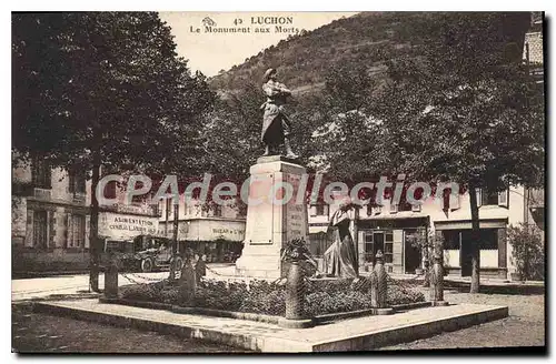 Cartes postales Luchon Le Monument Aux Morts