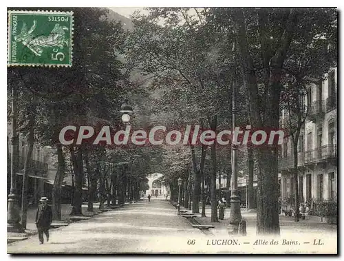 Cartes postales Luchon Allee Des Bains