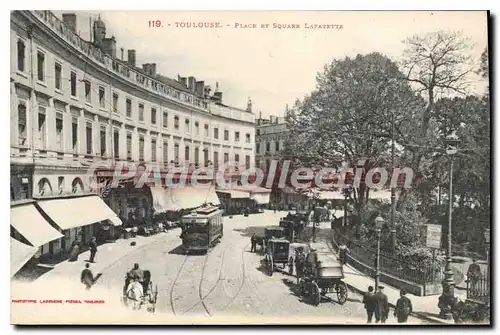 Cartes postales Toulouse Place Et Square Lafayette