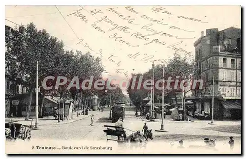 Cartes postales Toulouse Boulevard De Strasbourg