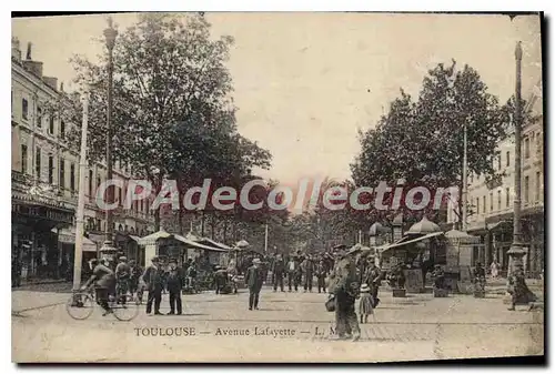 Cartes postales Toulouse Avenue Lafayette