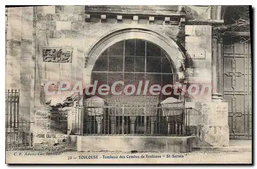 Cartes postales Toulouse Tombeau Des Comtes