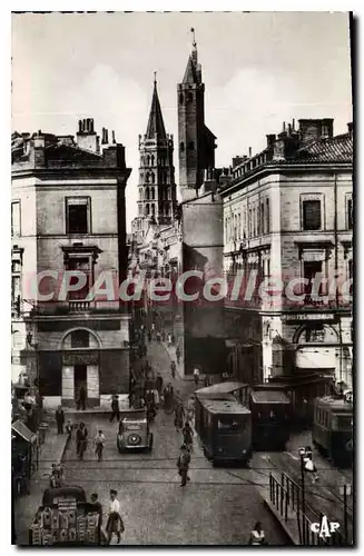 Cartes postales Toulouse L'Eglise du Tour et St Sernin