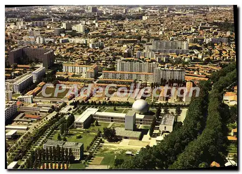 Cartes postales moderne Toulouse La ville Rose Vue Aerienne Le Quartier de Rangueil Le Microscope Electronique Le Canal