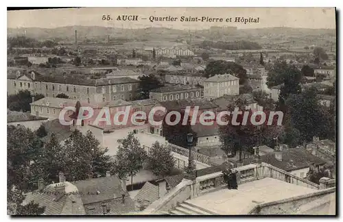 Ansichtskarte AK Auch Quartier Saint Pierre et Hopital