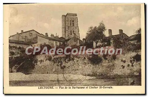 Ansichtskarte AK Lectoure Vue de la Barbacane et Clocher St Gervais