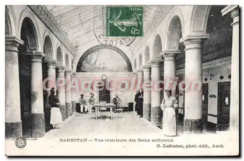 Cartes postales Barbotan Vue Interieure des Bains Sulfureux