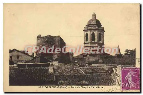 Cartes postales Vic Fezensac Tour du Chapitre XV Siecle