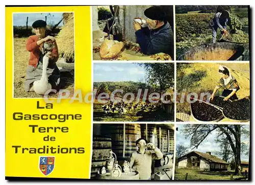Cartes postales moderne En Gascogne Pays des traditions gastronomiques