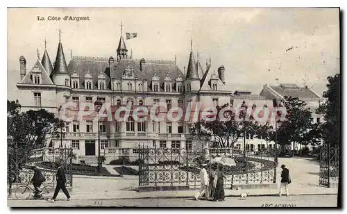 Cartes postales Arcachon La Cote D'Argent entr�e du casino