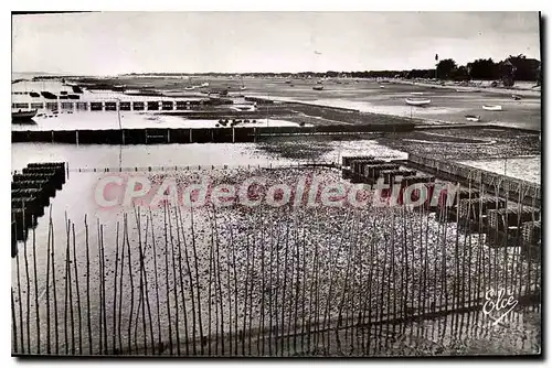 Ansichtskarte AK Bassin D'Arcachon Cap Ferret Gironde Les Parcs aux Huitres vers le Phare