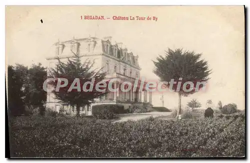 Cartes postales Begadan Chateau la Tour de By