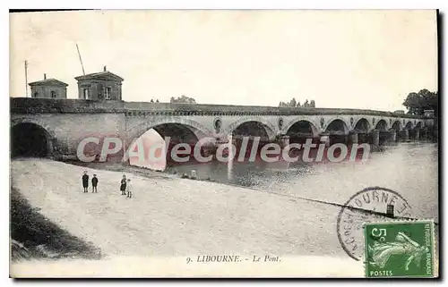 Cartes postales Libourne Le Pont