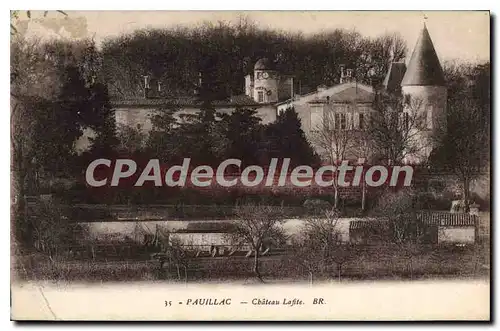 Ansichtskarte AK Pauillac Chateau Lafite