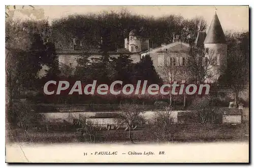 Cartes postales Pauillac Chateau Lafite