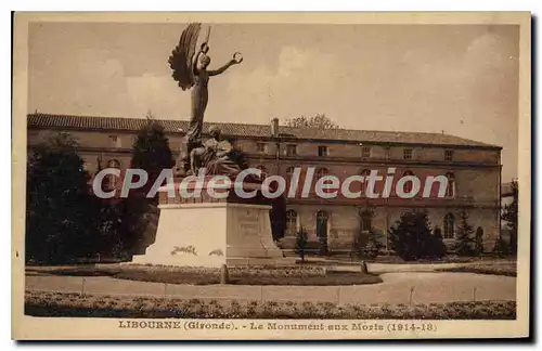 Ansichtskarte AK Libourne Le Monument aux Morts