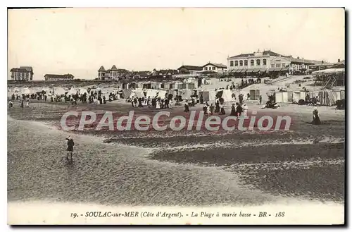 Ansichtskarte AK Soulac sur Mer Cote d'Argent La Plage a Maree Basse