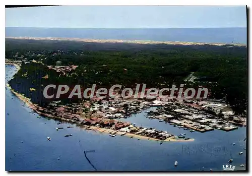 Cartes postales moderne Bassin D'Arcachon Piraillan Le Port Au fond L'Ocean