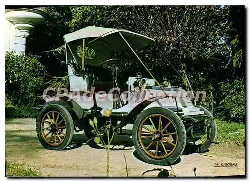 Cartes postales moderne DE DION BOUTON 1903 Musee Automobile Saint Christoly de blaye Cycles Motocyclettes Lucien Mette