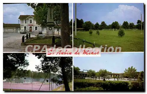 Cartes postales moderne Saint Aubin De Medoc Le Centre Administratif La Plaine Des Sports Les Tennis Municipaux Le Grou