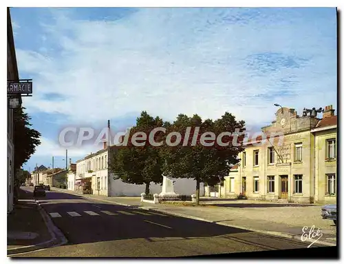 Cartes postales moderne St Aubin De Blaye La Mairie et le Monument aux Morts