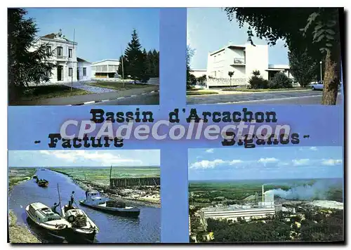 Cartes postales moderne Cote Aquitaine Bassin d'Arcachon Facture Biganos